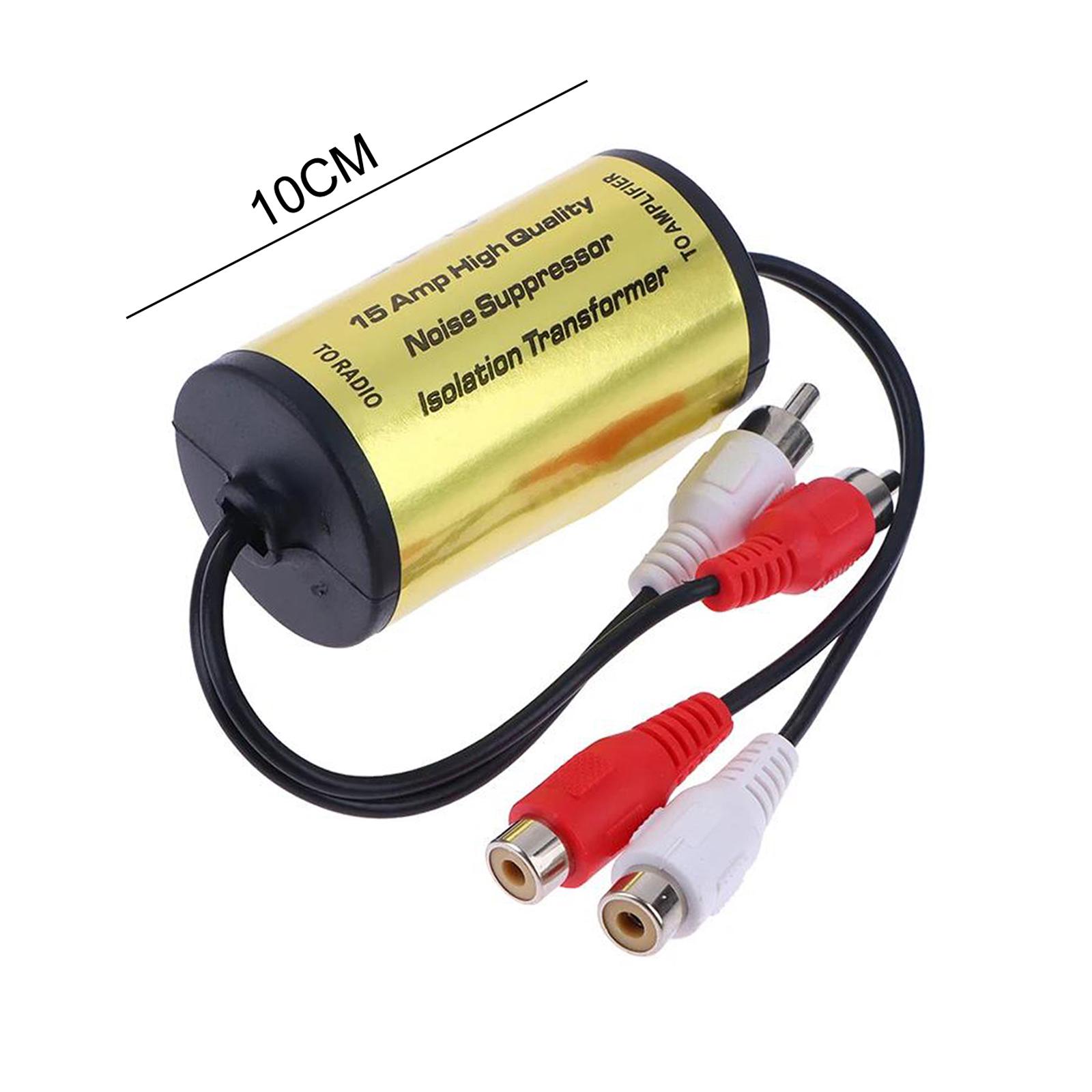 Audio Music Isolator - Generic RCA Audio Noise Filter 15A