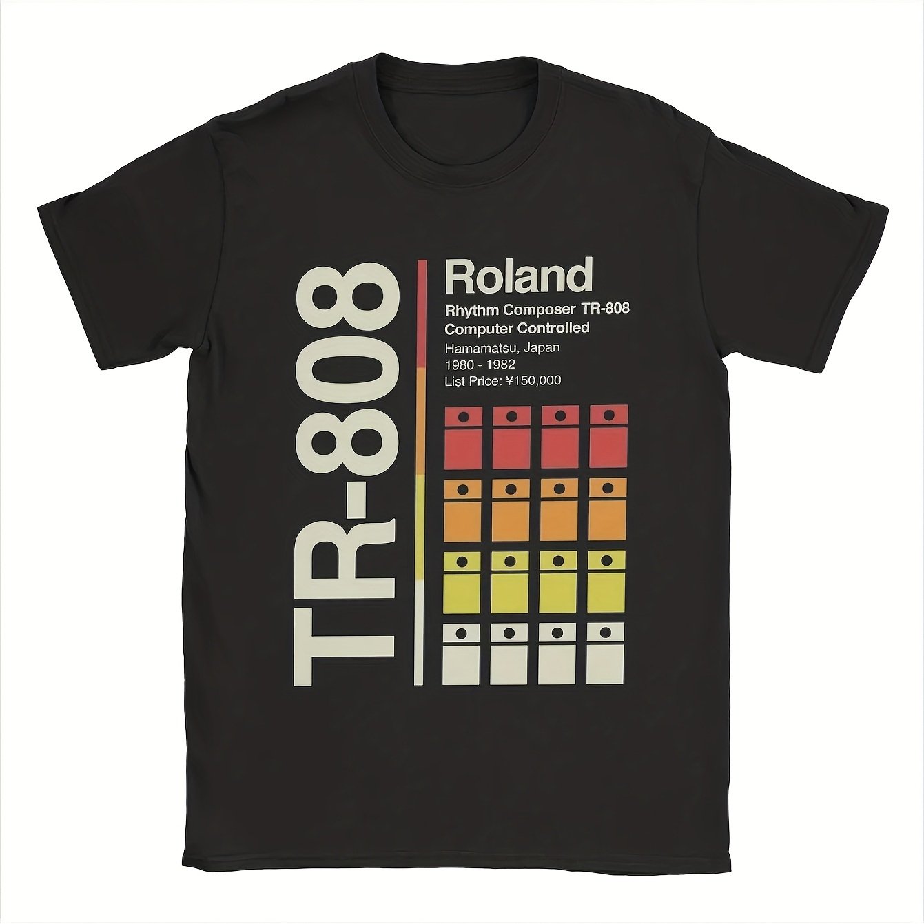 Audio Music Logo - Men's Retro Music T-shirt with 80s