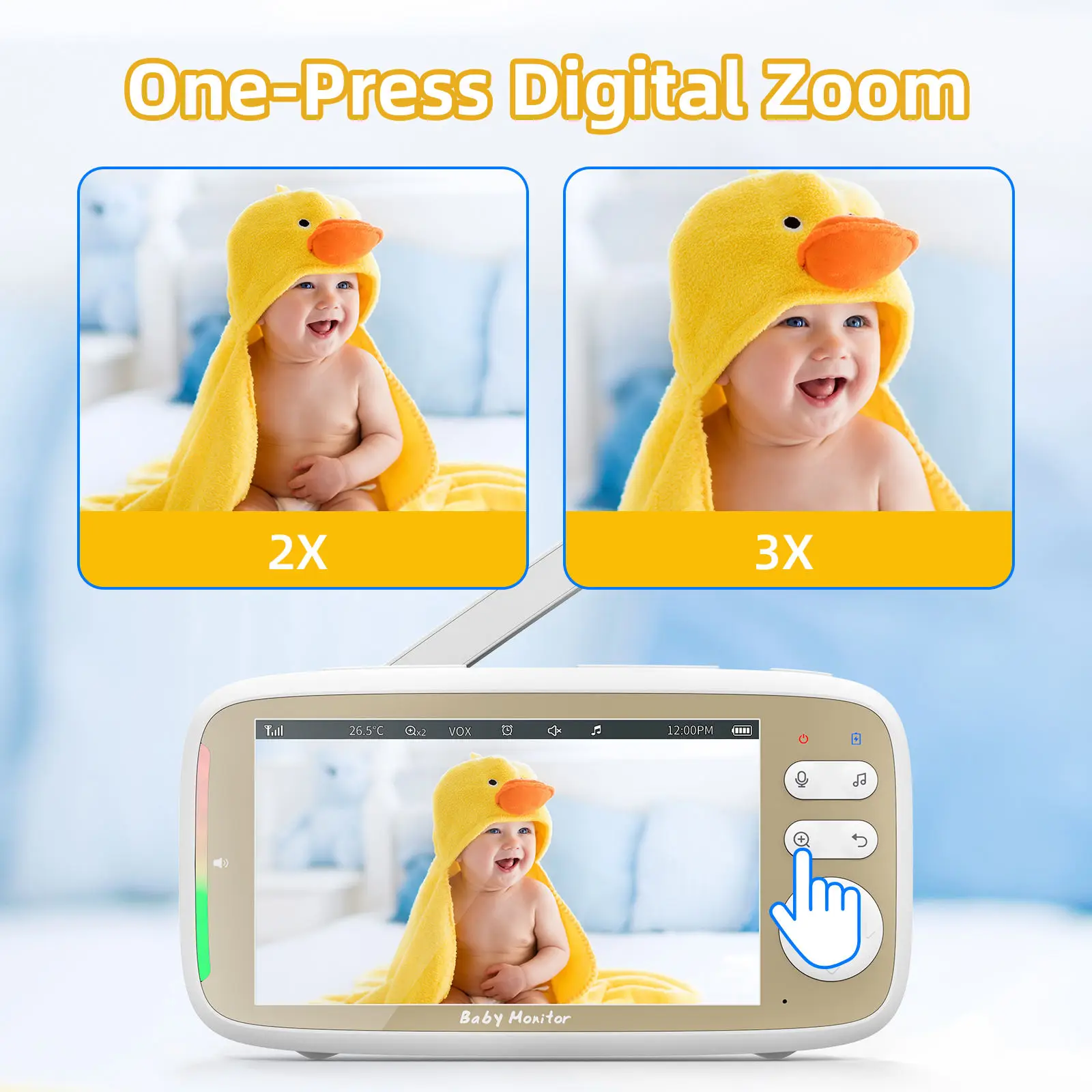 VB803 PRO Baby Monitor with 2p - Audio Hd Music recension och pris