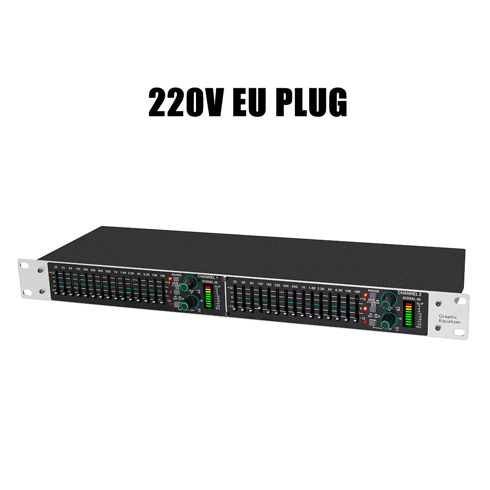 Eq215 Dual 15-Band Graphic Equ - Audio Music Mixer recension och pris