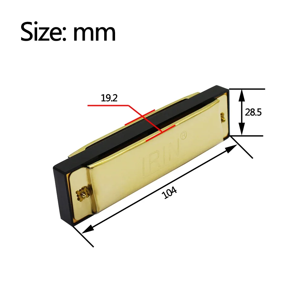 IRIN Harmonica 10 Hole 20 Tone - Harmonica 10 Hole recension och pris