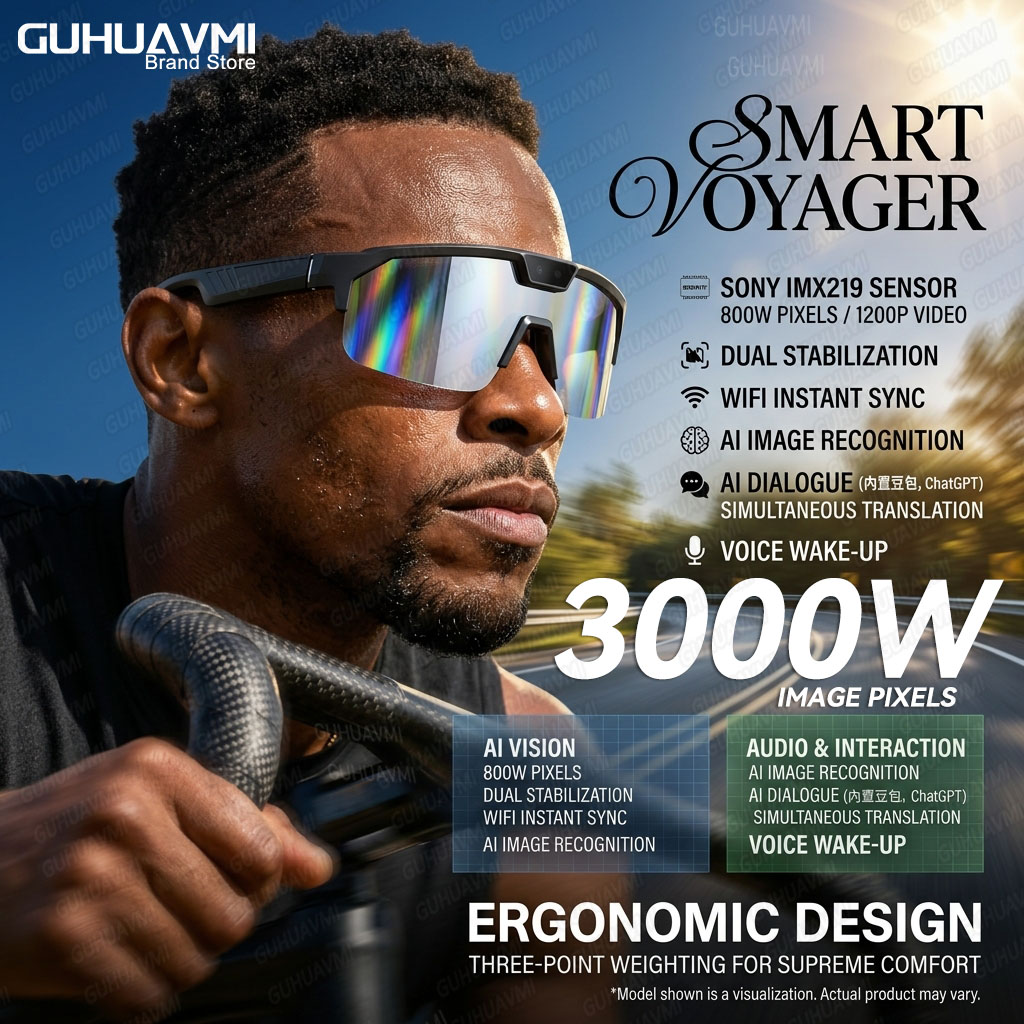 Photochromic Smart Glasses 120 - Audio Hd Music recension och pris