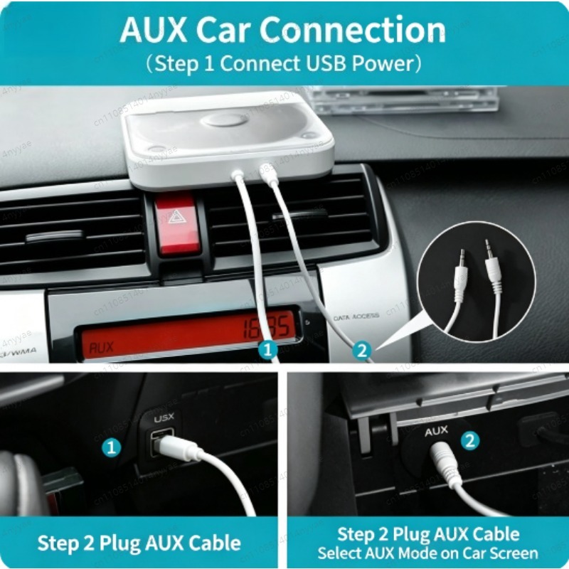 Car CD Player External Drive - - Audio Music Add recension och pris
