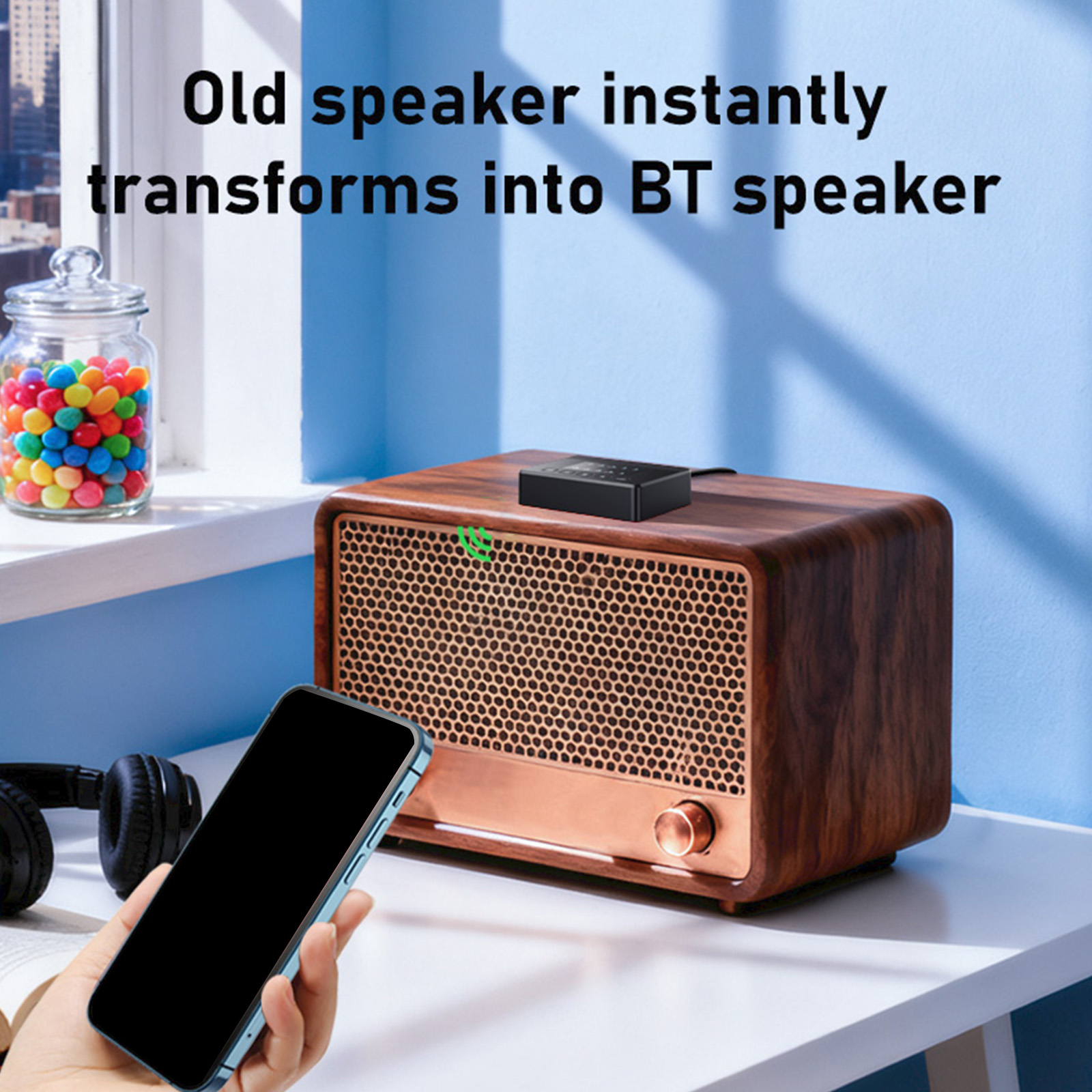 LDAC AptX-HD/AD/LL 2In1 BT Mus - Audio Hd Music recension och pris