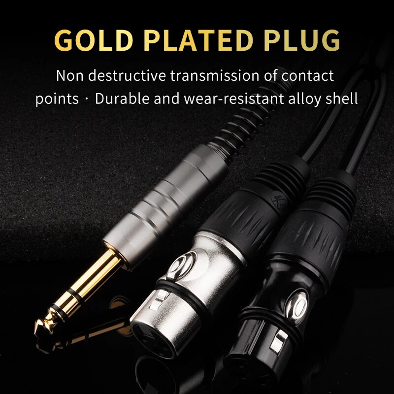 YYTCG Hifi 6.5 to 2xlr Aduio C - Audio Music Mixer recension och pris