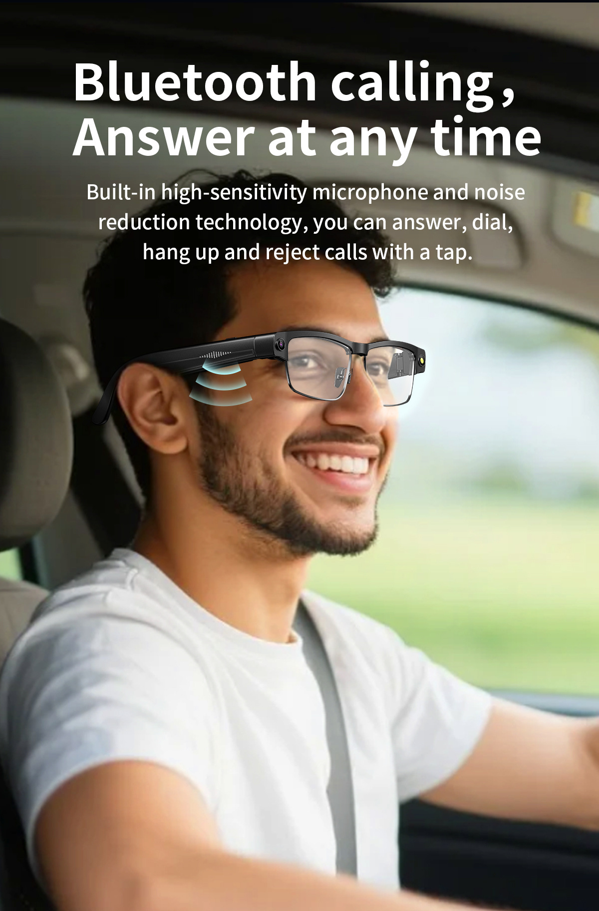 L802 Smart Glasses 8 Million P - Audio Music To Video Ai Free recension och pris