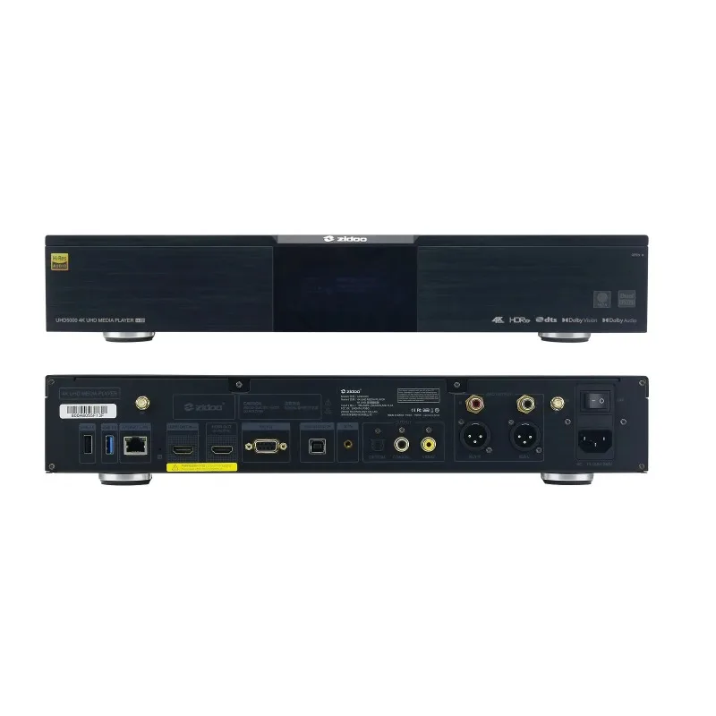 ZIDOO UHD5000 4K HDR Dolby Vis - Audiovision Music Player recension och pris