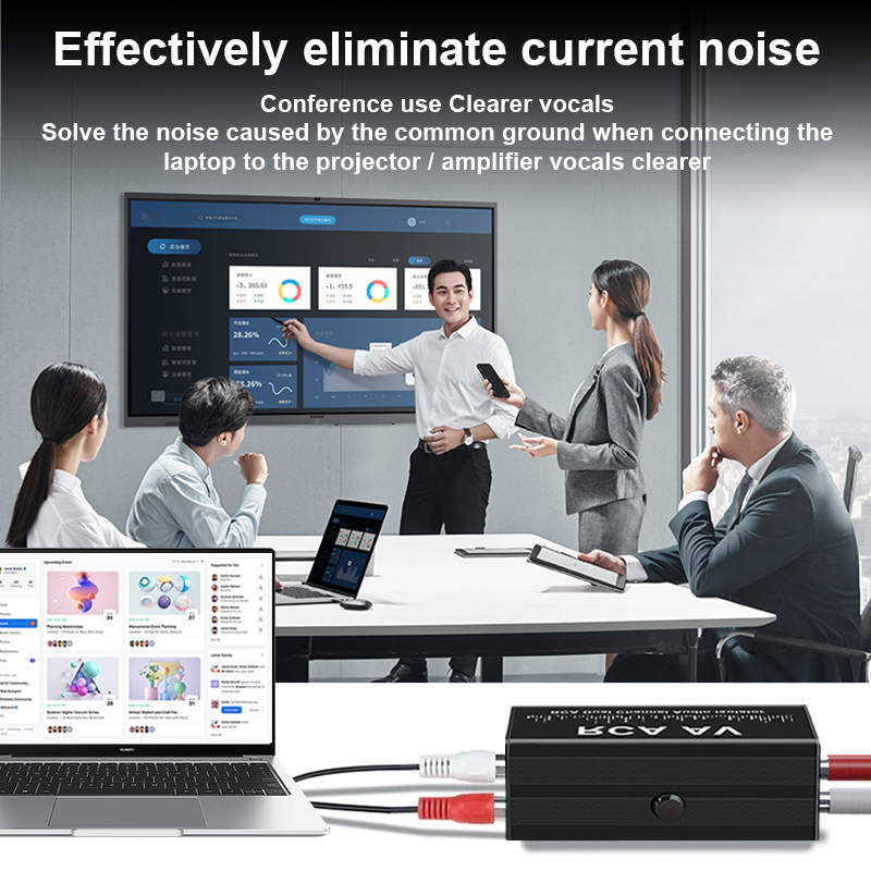 Portable 3.5mm aux Ground Loop - Audio Music Isolator recension och pris