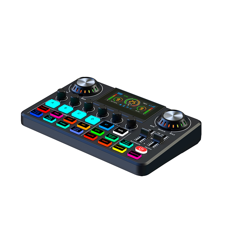 F668 Audio Mixer, Live Sound C - Audio Music Voice Changer recension och pris