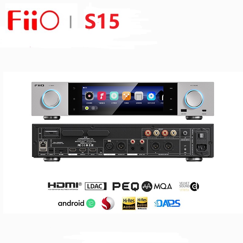 FiiO S15 Desktop Hi-Res Audio  - Audio Without Music recension och pris