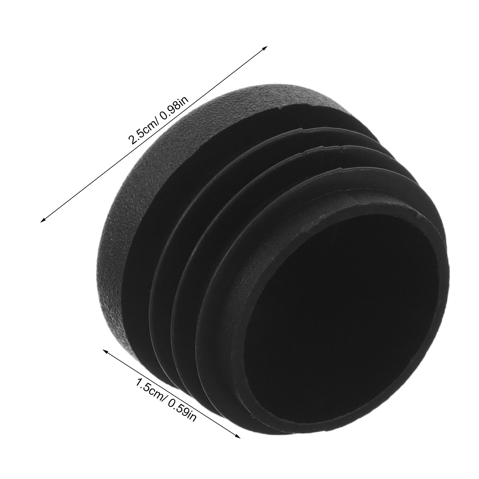 16Pcs Round Plastic Tube End C - Audio Youtube Music Free recension och pris
