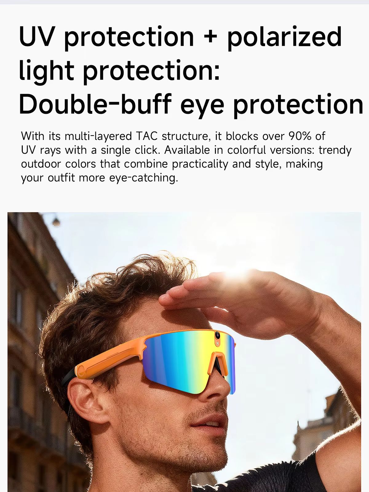 L805 AI Smart Glasses With 800 - Audio Music To Video Ai Free recension och pris
