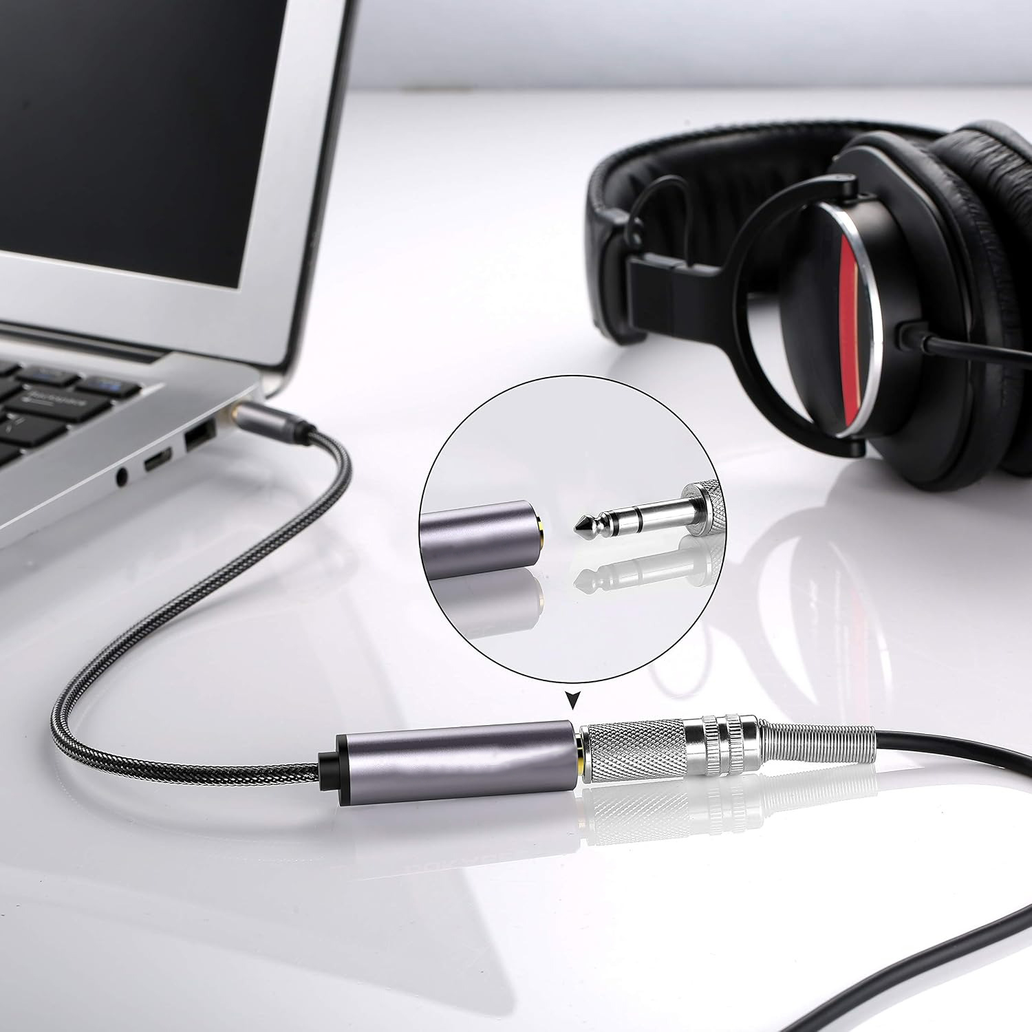 Gold‑Plated 6.35mm 3.5mm TRS S - Audio Music Mixer recension och pris