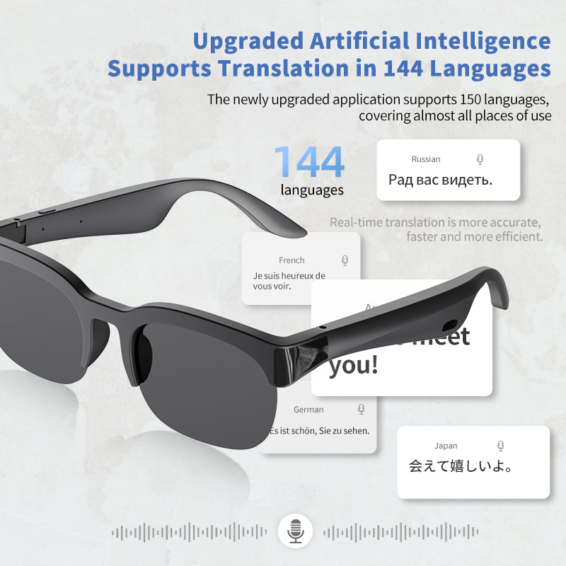 Smart Audio Sunglasses Open-Ea - Audio Music Voice recension och pris