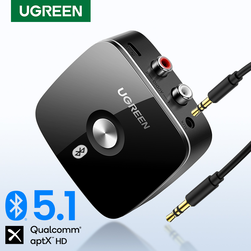 【RU】 UGREEN Bluetooth RCA 5.1  - Audio Hd Music recension och pris