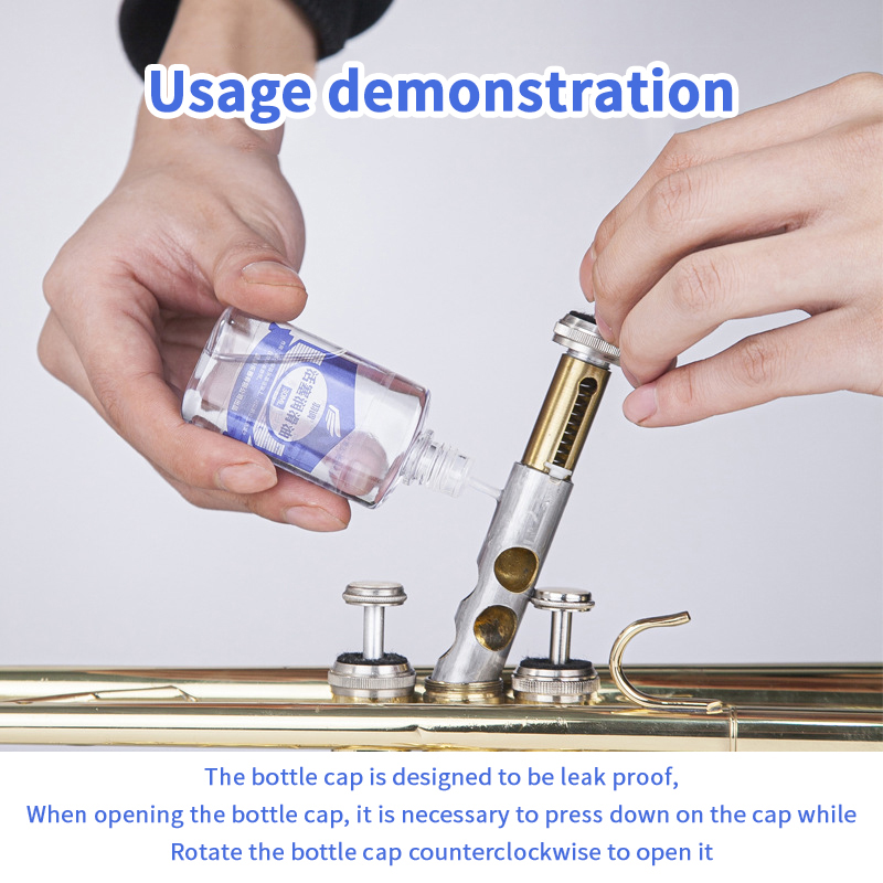 30/50ml Brass Instrument Valve - Trumpet Valve Oil recension och pris