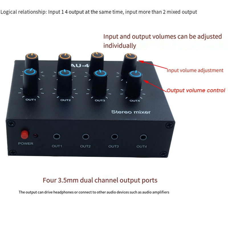 M07K-AU-404 Stereo Sound Four  - Audio Without Music recension och pris