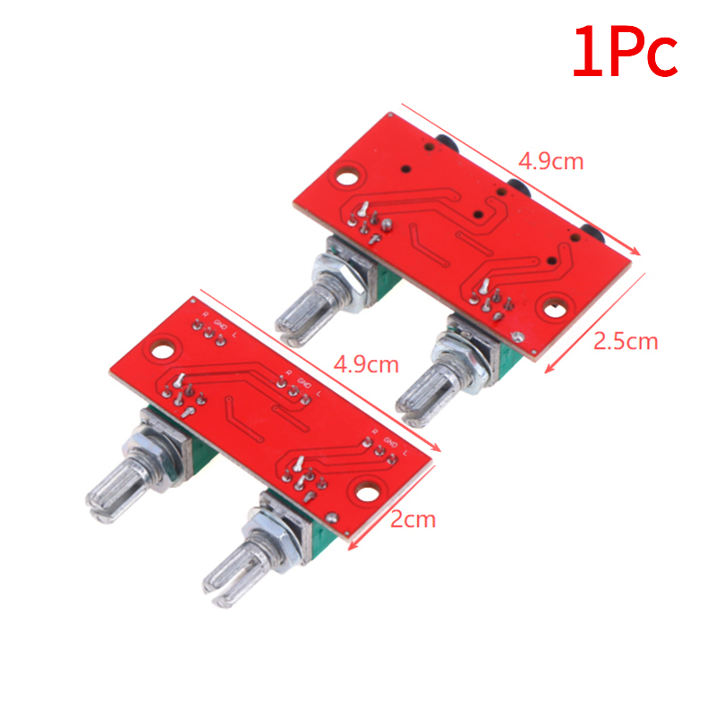 1Pc Dual Channel Stereo Passiv - Audio Music Mixer recension och pris