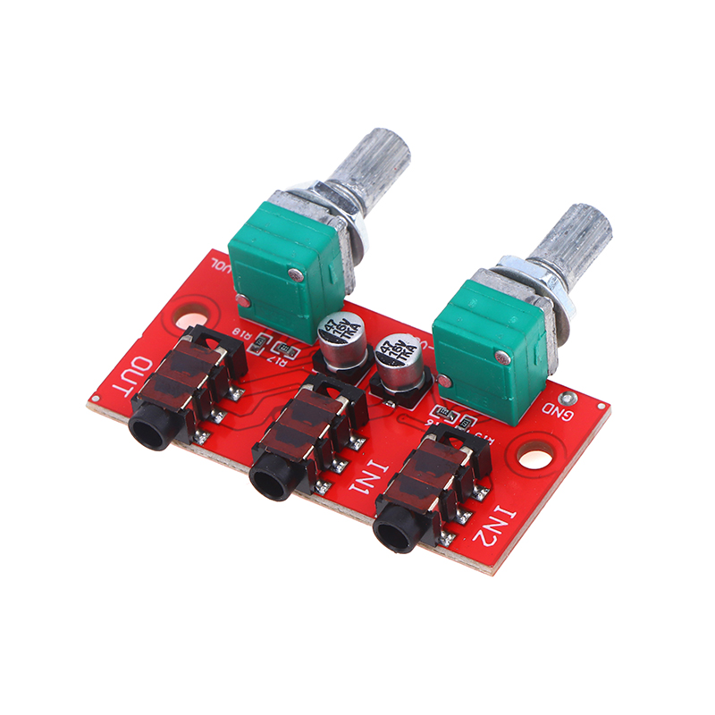 Dual Channel Stereo Passive Au - Audio Music Mixer recension och pris