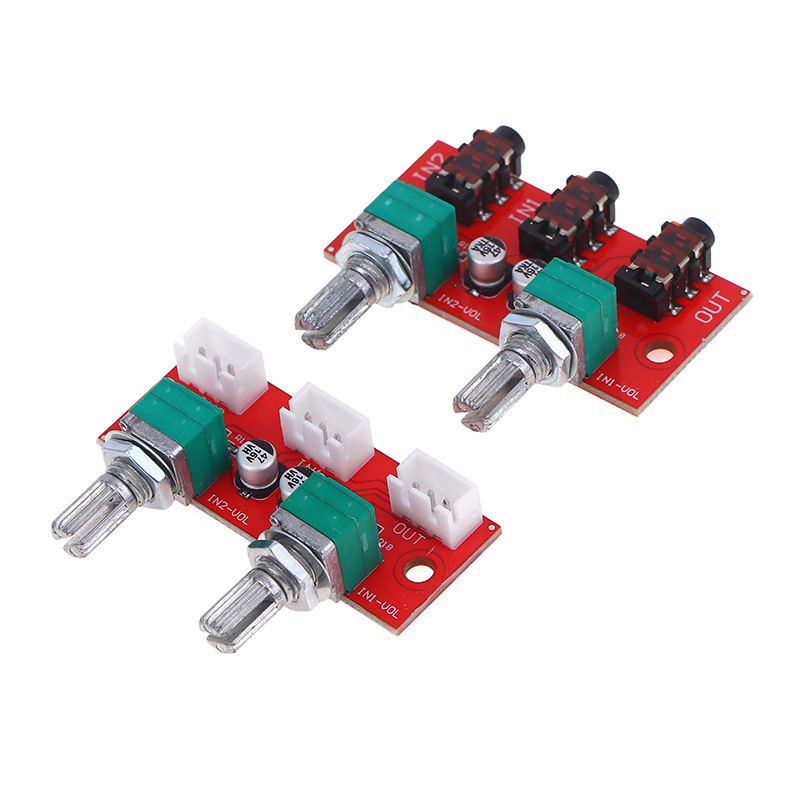 Dual Channel Stereo Passive Au - Audio Music Mixer recension och pris