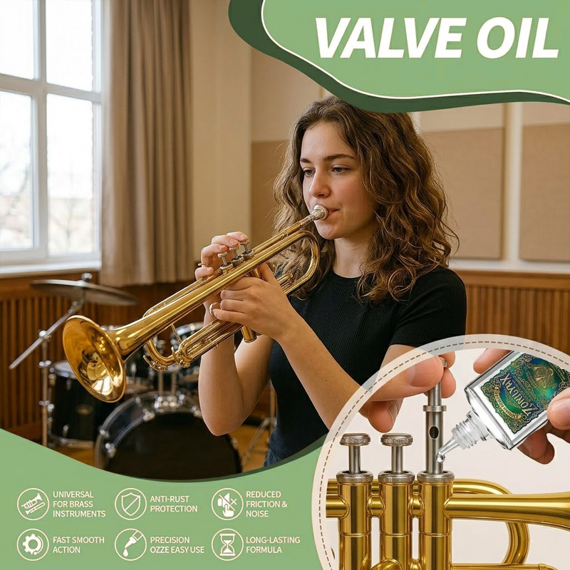 Professional Brass Instrument  - Trumpet Valve Oil recension och pris