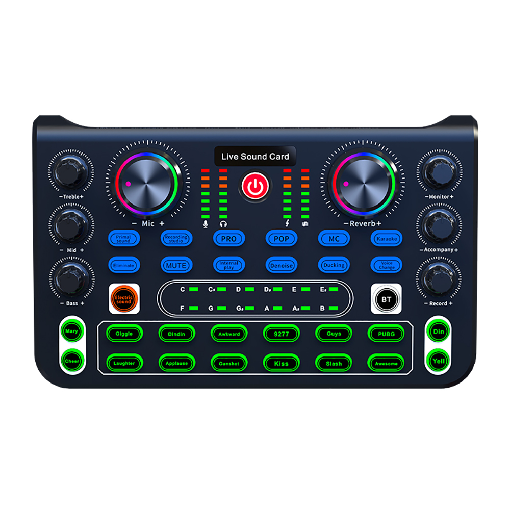 Sound Mixer Board Live Sound C - Audio Music Voice Changer recension och pris