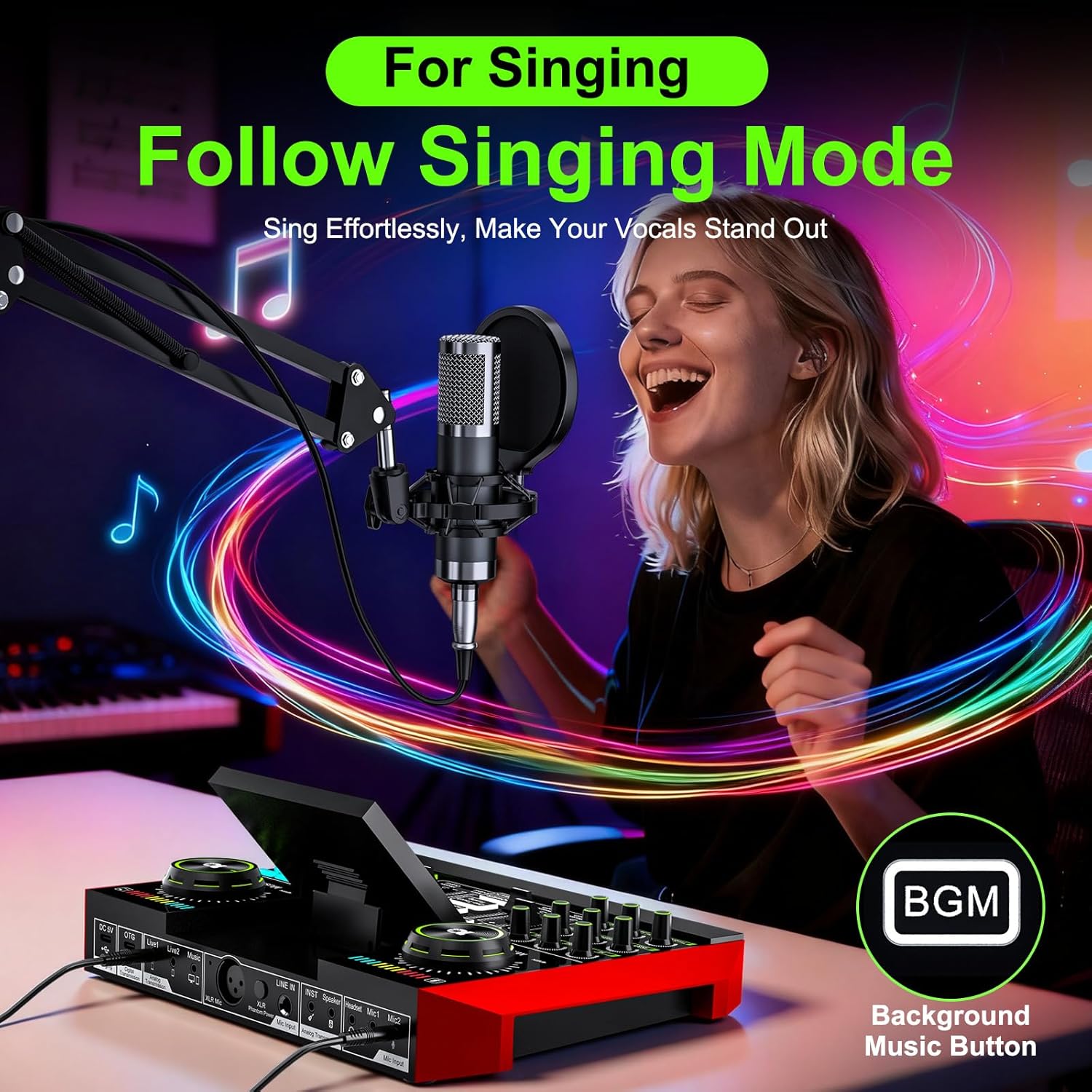 Tenlamp G10 Live Streaming Aud - Audio Music Mixer recension och pris