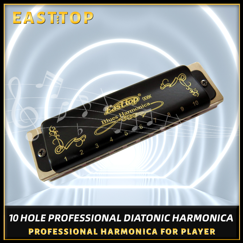 EASTTOP  blues harp mouth orga - Harmonica 10 Hole recension och pris
