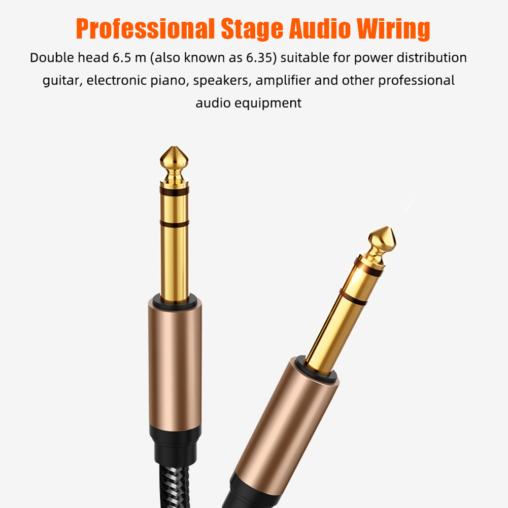Gold-Plated 1/4 Inch TRS Jack  - Audio Music Mixer recension och pris