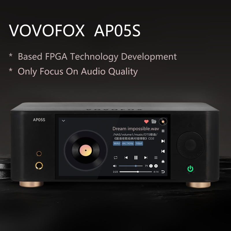 VOVOFOX-HiFi AP05S Lossless Mu - Audio Without Music recension och pris