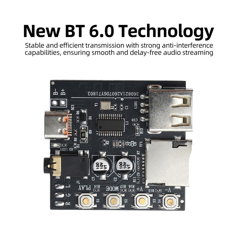 Bluetooth 6.0 Audio Decoding B - Audio Music Online recension och pris