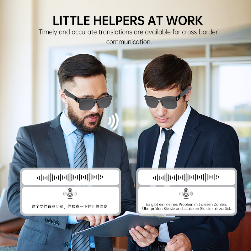 Smart AI Audio Glasses, Wirele - Audio Music To Video Ai Free recension och pris