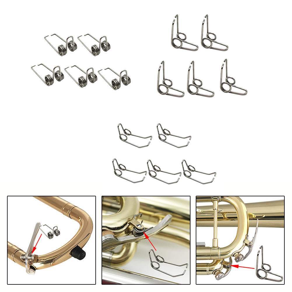 5 PCS Set Iron Trumpet Trombon - Trumpet Valve Oil recension och pris