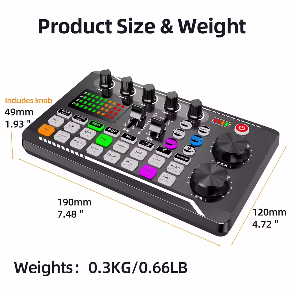 Professional Microphone Mic Bl - Audio Music Voice Changer recension och pris