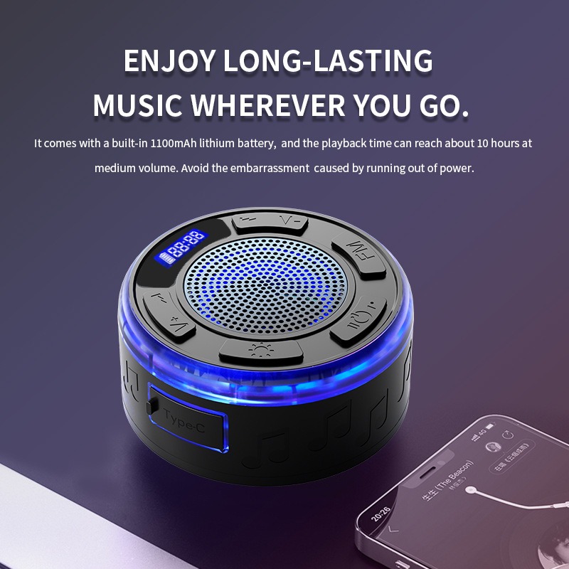 Bathroom Waterproof Wireless B - Amazon Music Audio Quality recension och pris