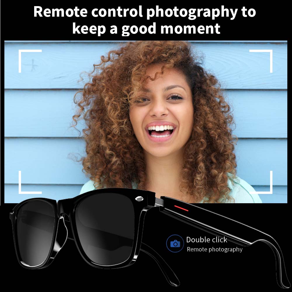 SENBONO E13 Smart Glasses:Blue - Audio Music Voice recension och pris