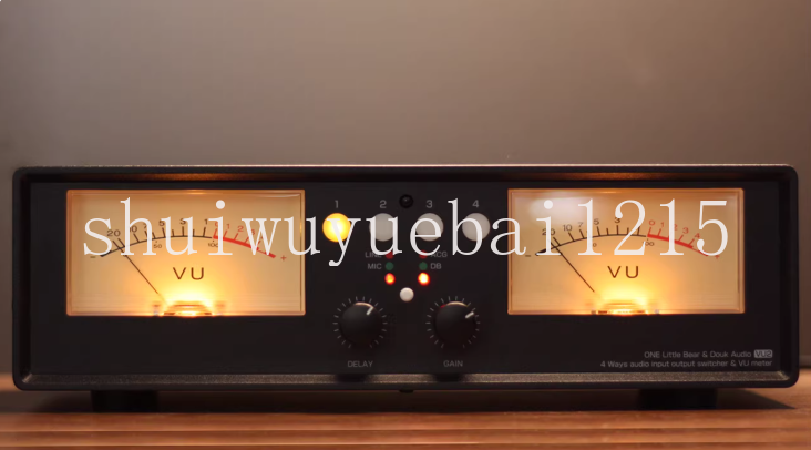 VU2 Music Level Meter Analog V - Audio Without Music recension och pris