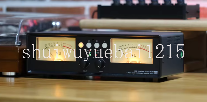 VU2 Music Level Meter Analog V - Audio Without Music recension och pris